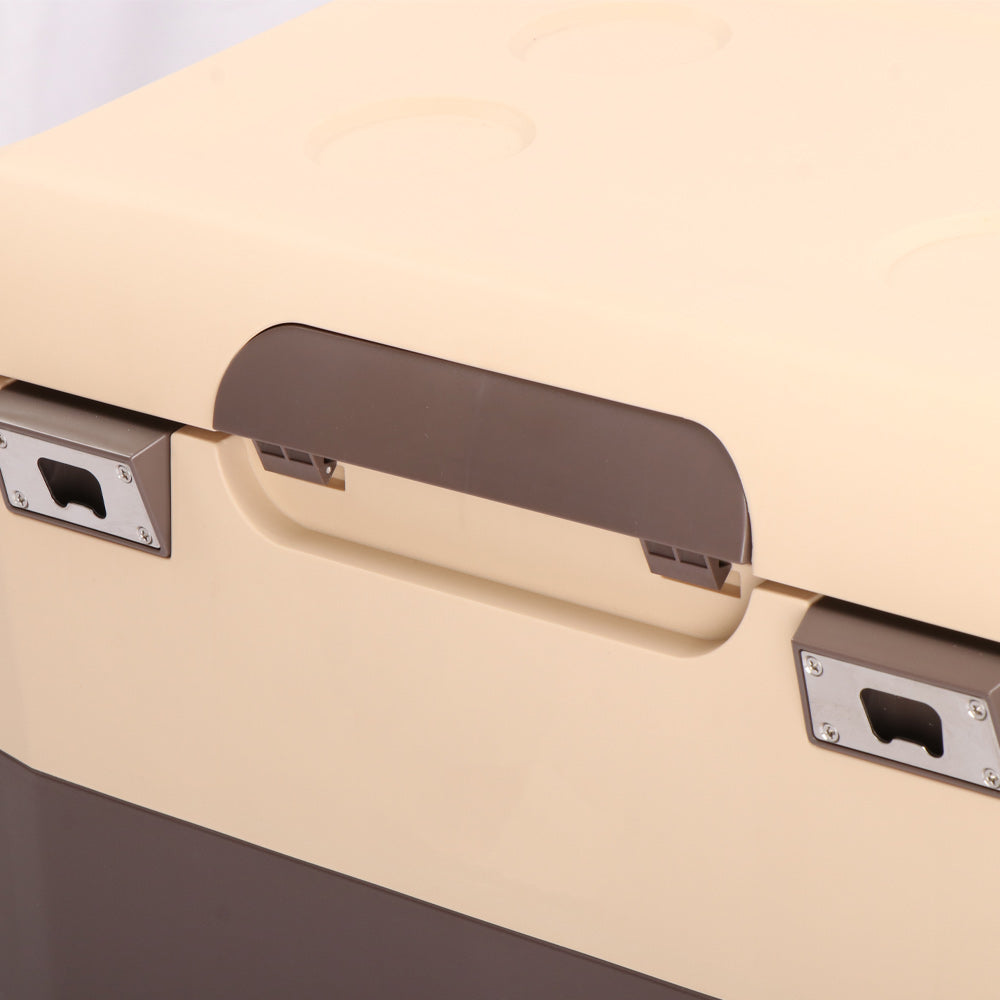 12 Volt Refrigerator 12V Car Fridge 36 Quart Portable Freezer Compressor Cooler -7℉~50℉ Compressor Freezer, 12/24V DC 110~240 Volt AC, for Truck RV SUV