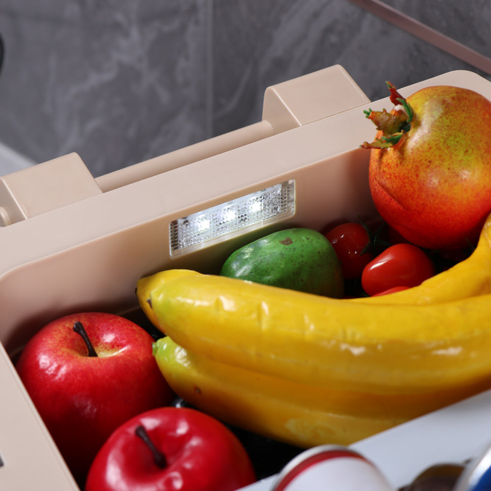 12 Volt Refrigerator 12V Car Fridge 36 Quart Portable Freezer Compressor Cooler -7℉~50℉ Compressor Freezer, 12/24V DC 110~240 Volt AC, for Truck RV SUV