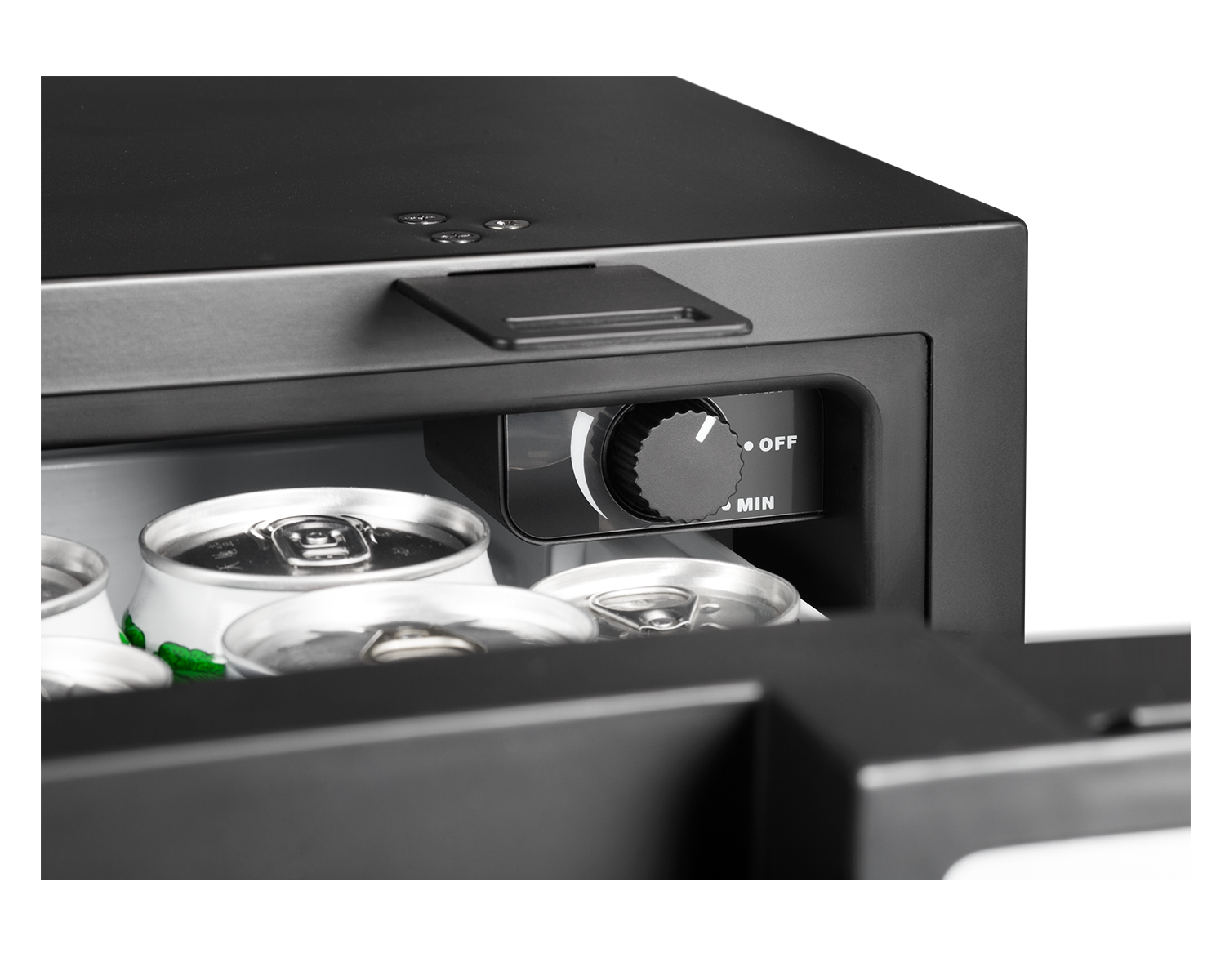 12V Car Refrigerator 24 Quart (23L) Drawer Freezer -50°F ~ +50°F |BLACK