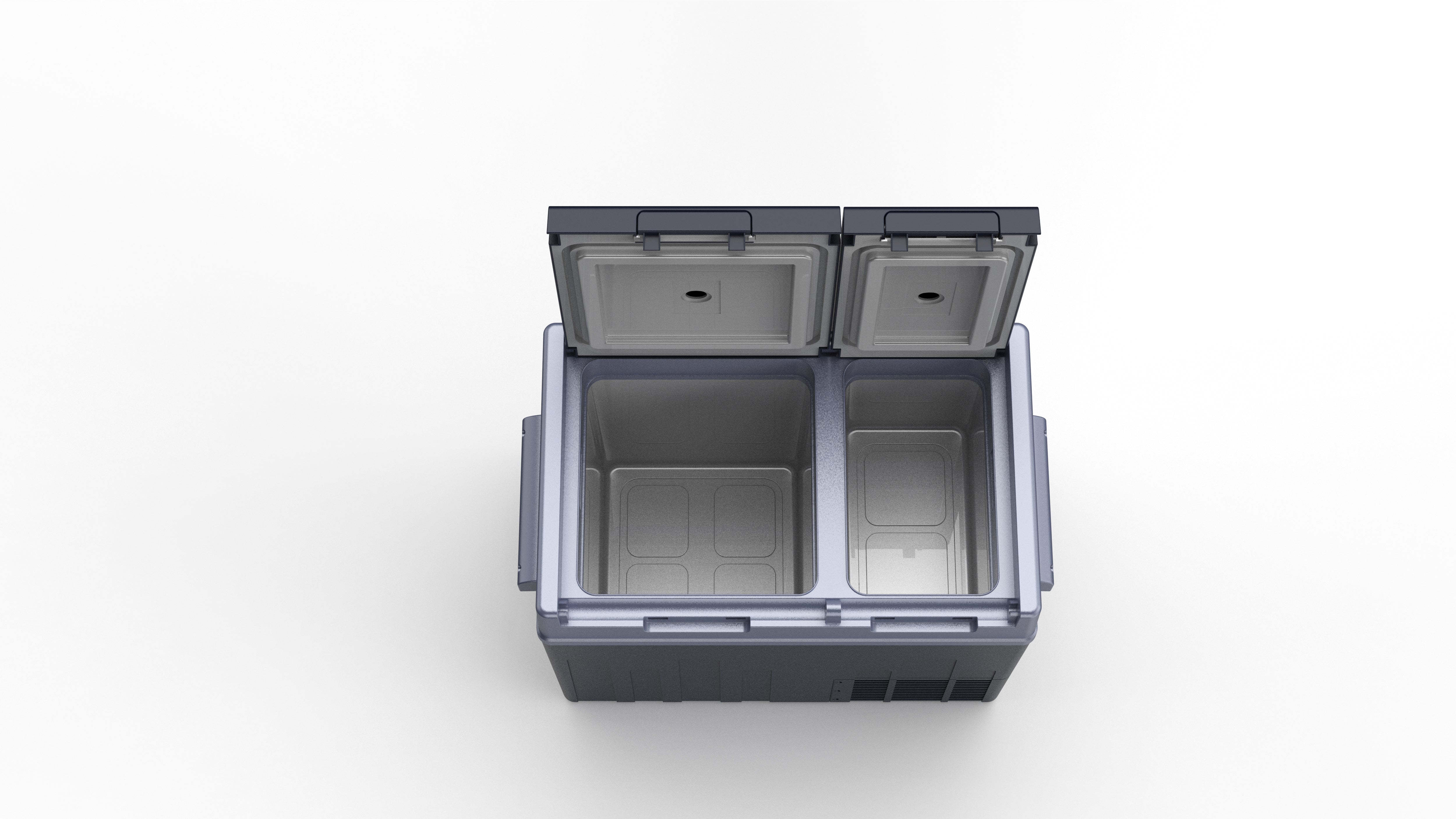 12V Car Refrigerator 38 Quart (36L) Portable Friger Dual Zone Two Doors -4℉-50℉ Car Fridge Portable Freezer