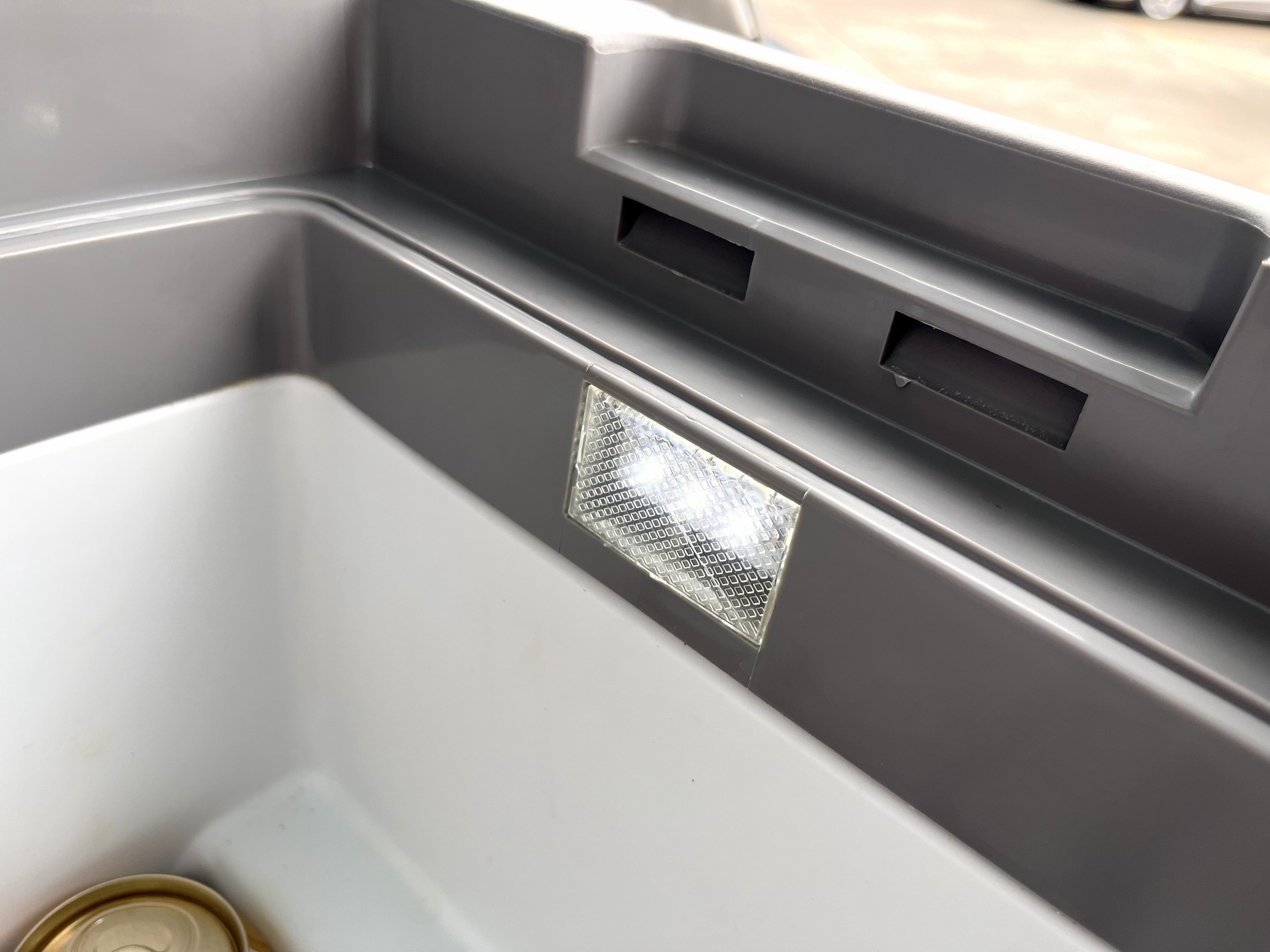 35QT, Grey Portable Refrigerator for Car 12V Car Cooler Compressor Cooling -0.4℉~50℉ Home and Car Use